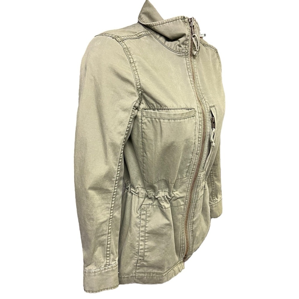 Madewell Dispatch Jacket Military Olive Green Utility Durable Style Women XXS - Picture 2 of 10